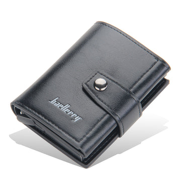 WA313 - Casual Black Men's Wallet